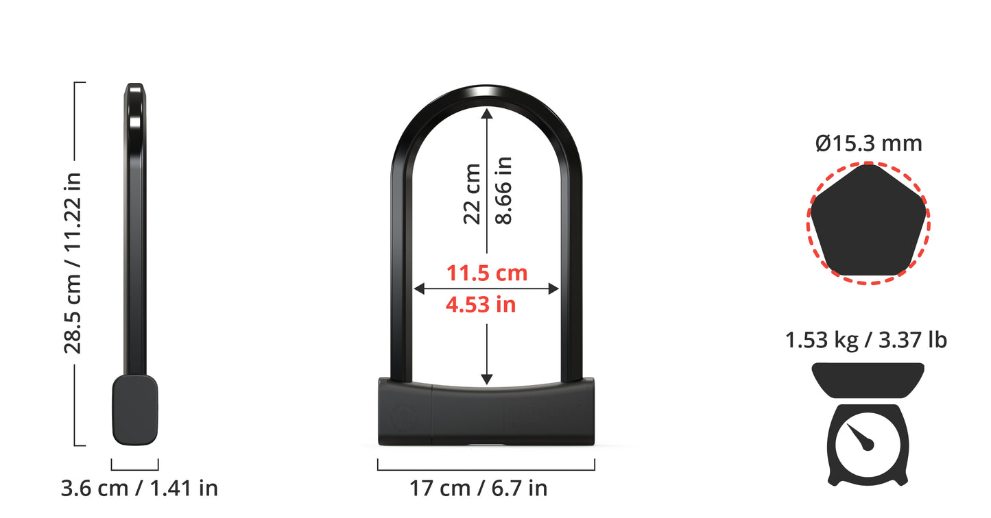 Mason 220 U-Lock