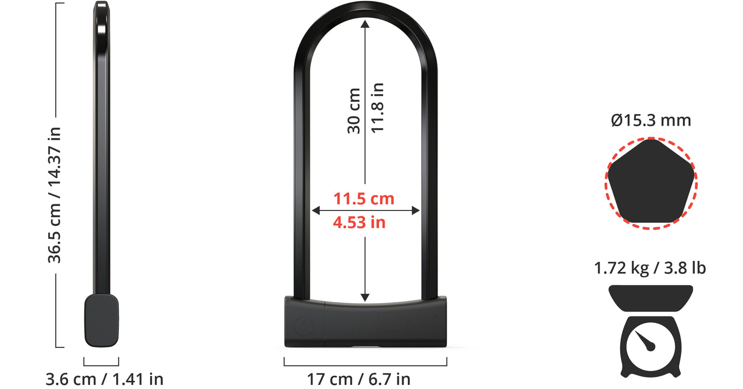 Mason 300 U-Lock